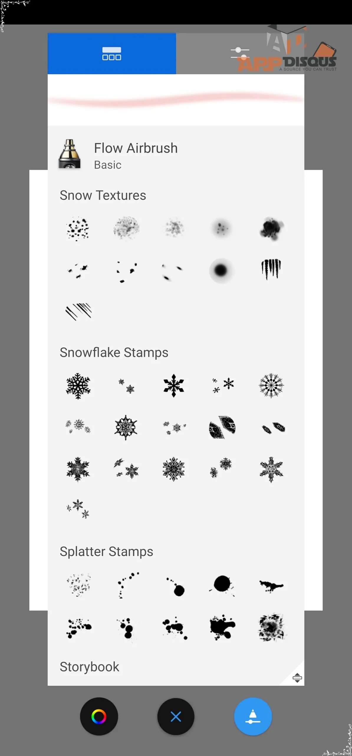 N2 FlipScreenshot 20230909 214717 Sketchbook scaled | autodesk Sketchbook | วิธีโหลดชุดแปรงมาใช้เพิ่ม ในแอป Sketchbook