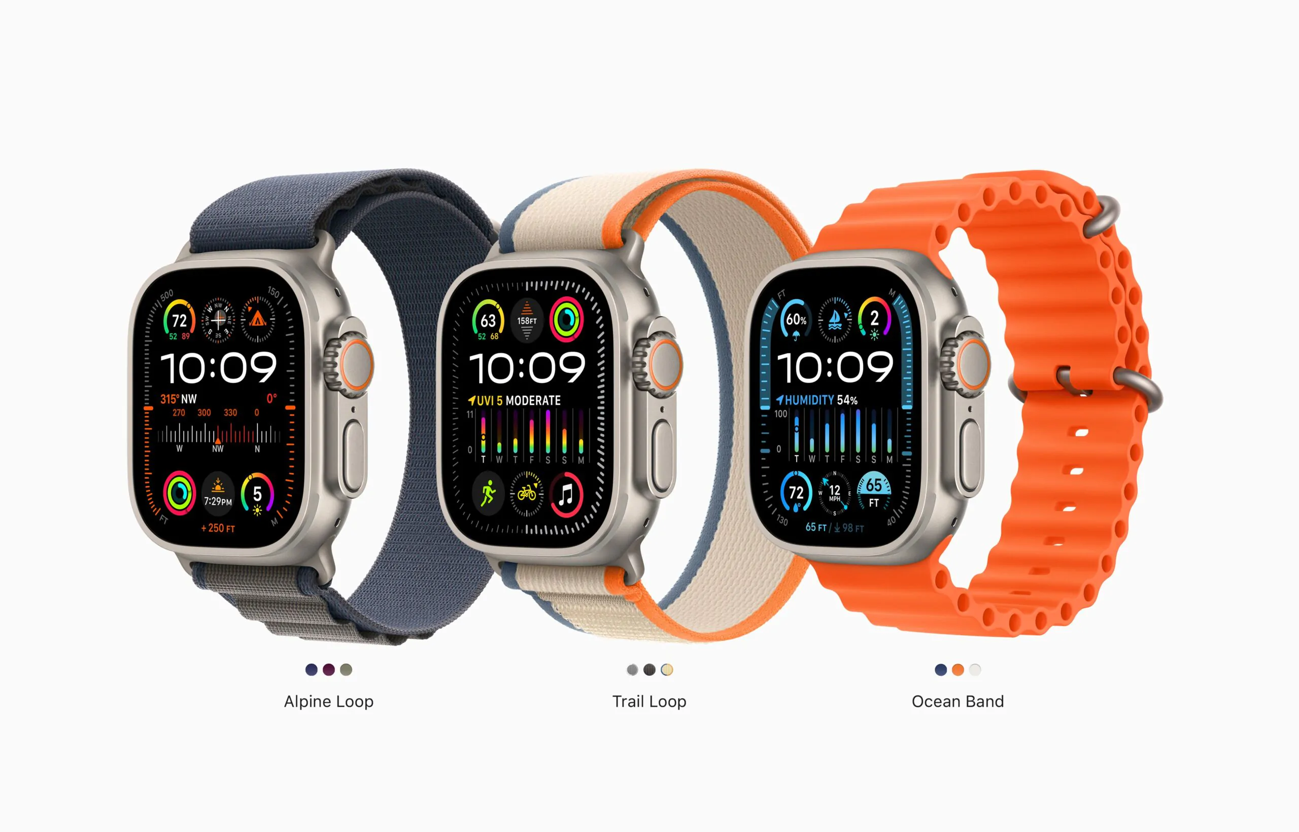 ultra band unselect gallery 1 202309 scaled | Apple Watch Ultra 2 | ต่างประเทศชำแหละ Apple Watch Ultra 2 พบว่าความจุแบตเตอรี่เยอะขึ้นกว่ารุ่นก่อนแค่ 4%