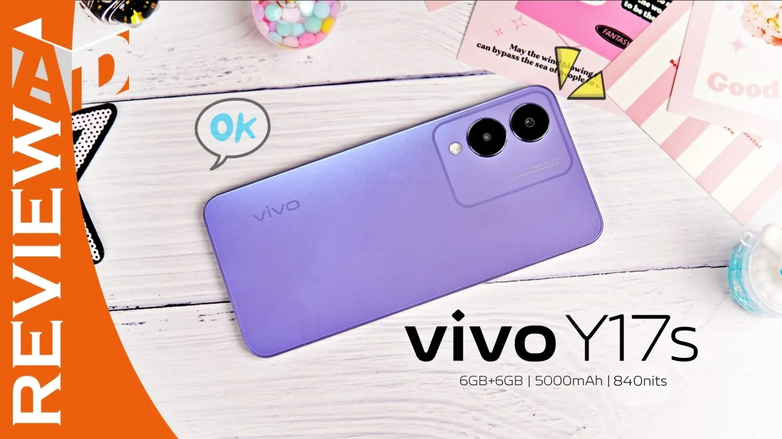 vivo Y17s Review | Review | รีวิว vivo Y17s เครื่องสวย สีใหม่ Glitter Purple จอสว่างชัดเกินราคา