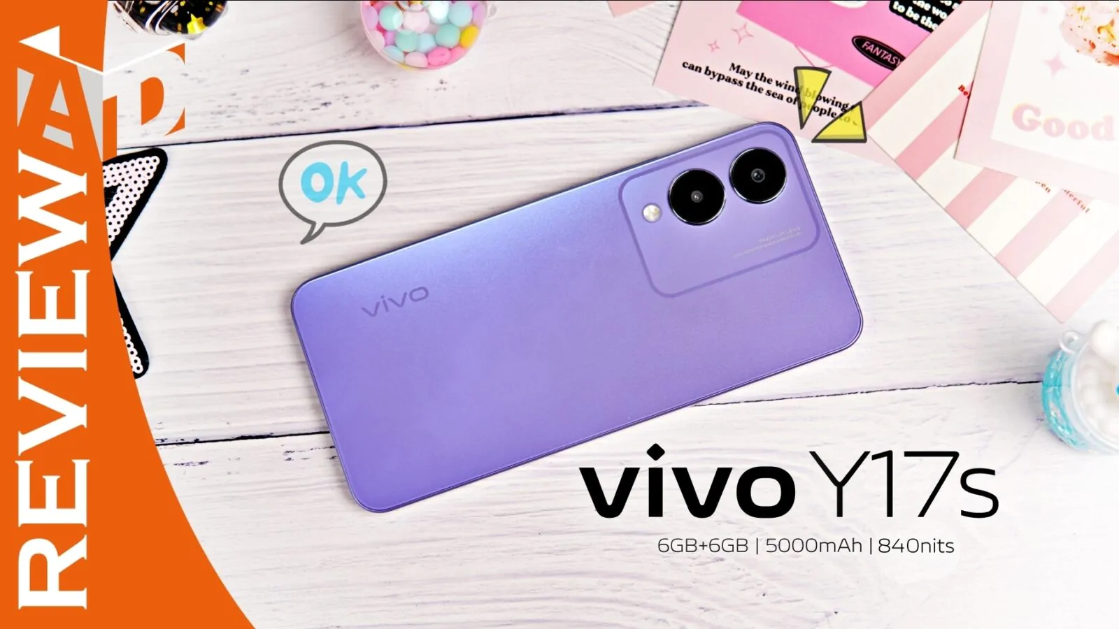 รีวิว vivo Y17s เครื่องสวย สีใหม่ Glitter Purple จอสว่างชัดเกินราคา 1 vivo Y17s Review | Review | รีวิว vivo Y17s เครื่องสวย สีใหม่ Glitter Purple จอสว่างชัดเกินราคา