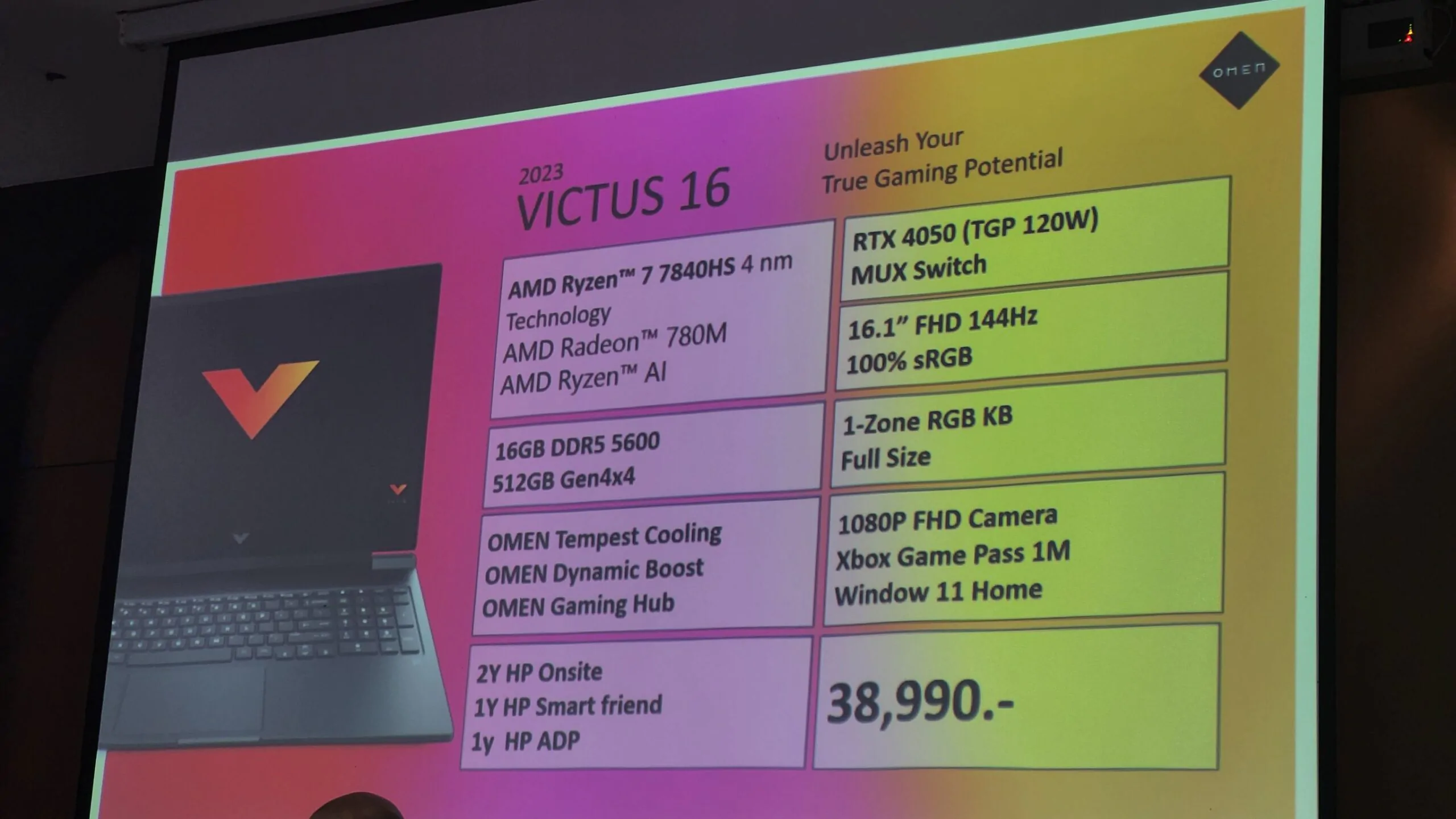 43393 scaled | AMD | พรีวิว HP OMEN 16 ขุมพลัง AMD Ryzen 7 โน้ตบุ๊คเกมมิ่งตัวแรง ประสิทธิภาพสูง ราคายอดเยี่ยม!!