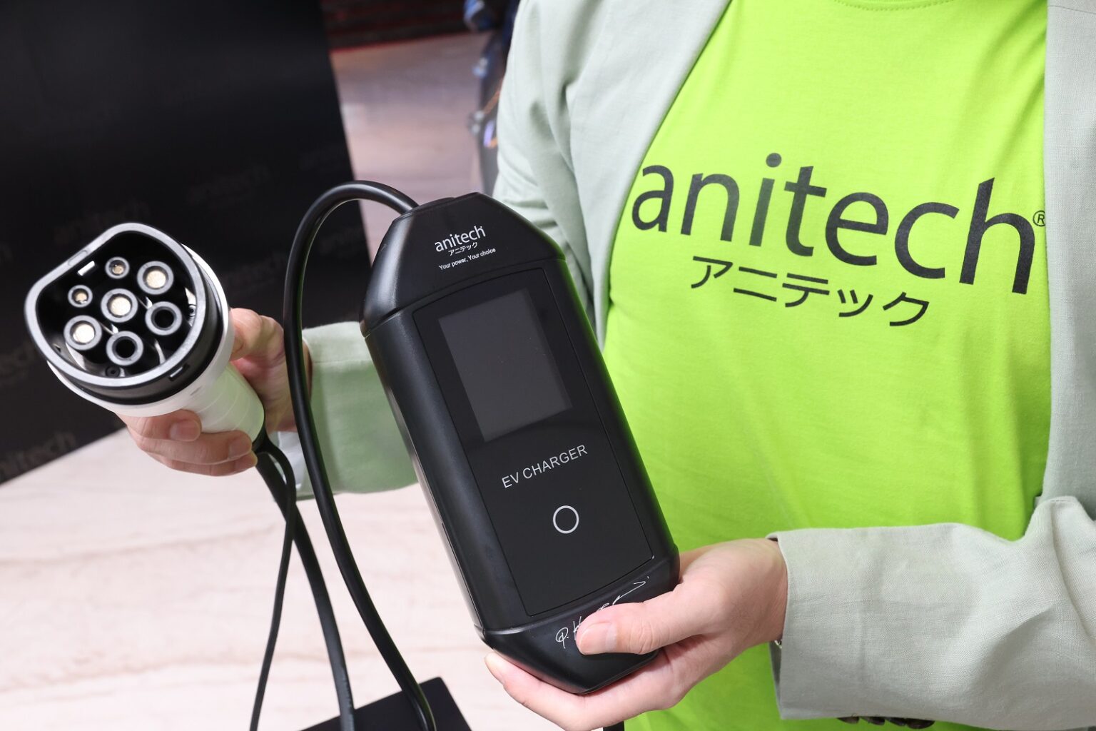 Anitech EV-ONE เครื่องชาร์จรถยนต์ไฟฟ้าพกพาเจ้าแรกที่ผลิตในไทย