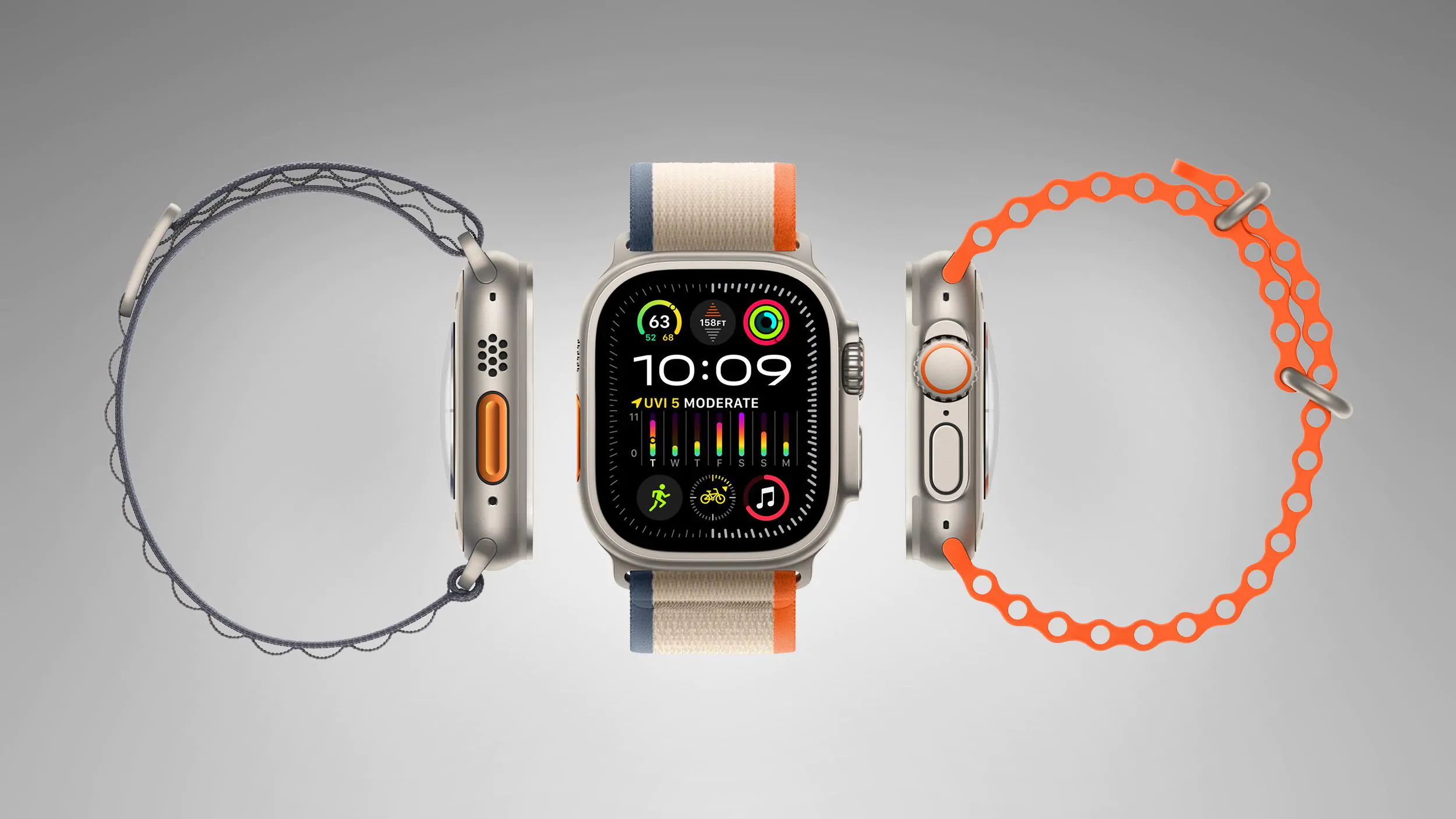Apple Watch Ultra 2 hero feature white | Apple Watch Ultra 3 | รอกันยาว ๆ Apple Watch Ultra 3 จะไม่วางจำหน่ายภายในปี 2024