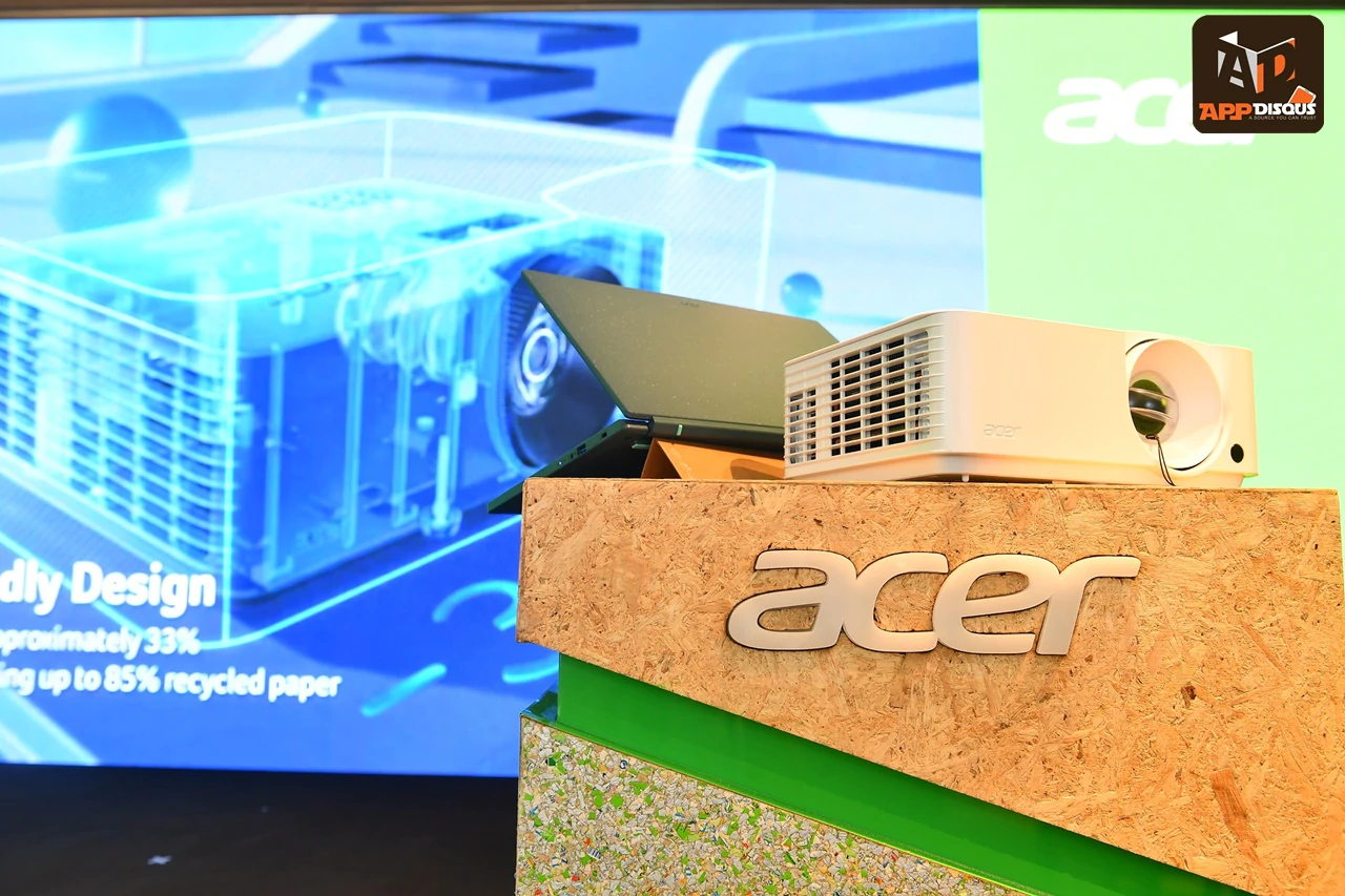 N2 FlipProjector XL2330W 3 | Acer Aspire Vero | กลุ่มผลิตภัณฑ์ Vero ผลิตภัณฑ์ที่เป็นมิตรต่อสิ่งแวดล้อมโดยเอเซอร์