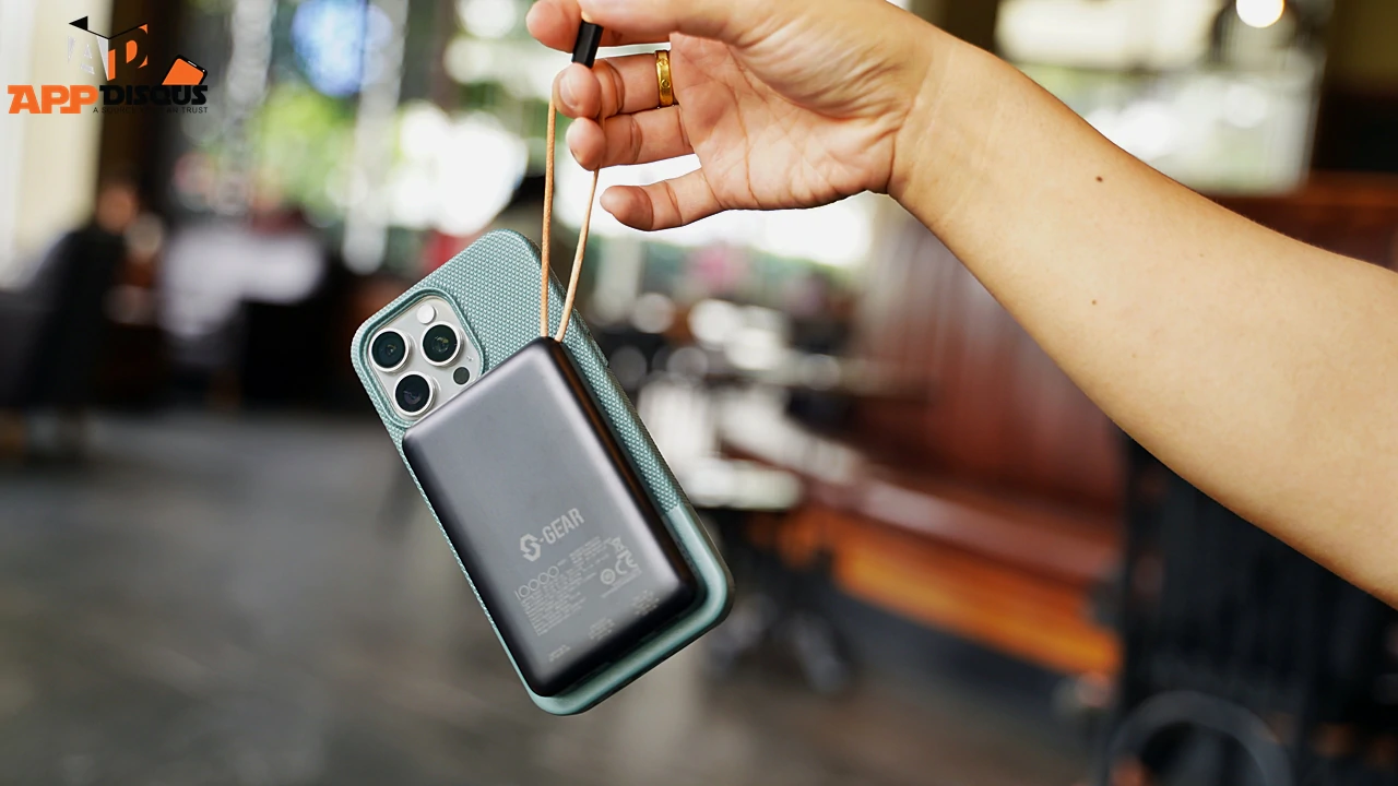 S GEAR Power DSC05569 065 | 000 mAh | รีวิว S-GEAR Power bank Magnetic Wireless 10,000 mAh แบตเสริมรองรับ Magsafe ราคาดี มีประกัน 2 ปี