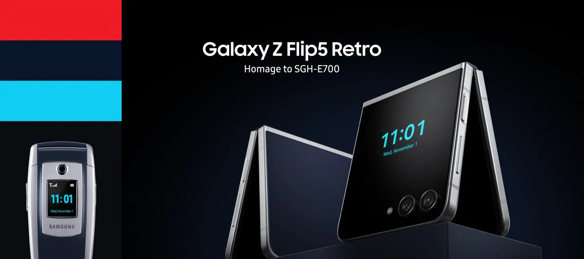 เปิดตัว Samsung Galaxy Z Flip5 Retro ดีไซน์คลาสสิก 1 gsmarena 000 | Galaxy Z Flip5 | เปิดตัว Samsung Galaxy Z Flip5 Retro ดีไซน์คลาสสิก