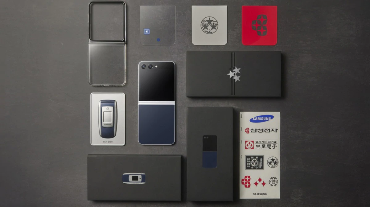 gsmarena 003 2 | Galaxy Z Flip5 | เปิดตัว Samsung Galaxy Z Flip5 Retro ดีไซน์คลาสสิก