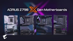 เผยโฉม Gigabyte Aorus Z790 X เมนบอร์ดรุ่นใหม่สำหรับ Intel Core 14th โดยเฉพาะ