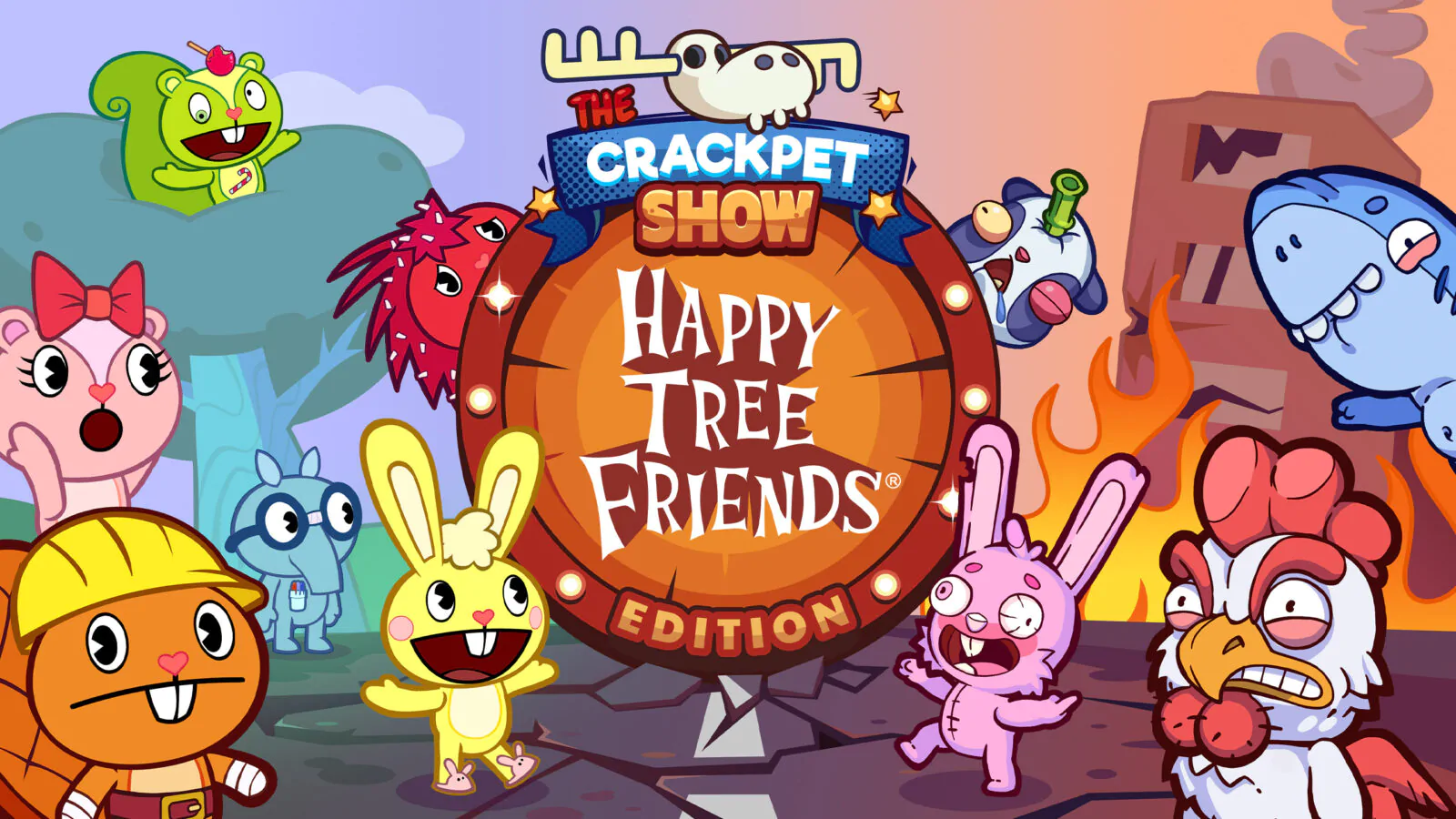 Review : The Crackpet Show ( Happy Tree Friends DLC ) เกมผ่านด่านตลกร้ายพร้อมการ์ตูนสมัยเด็ก! 1 the crackpet show 91tns | Steam | Review : The Crackpet Show ( Happy Tree Friends DLC ) เกมผ่านด่านตลกร้ายพร้อมการ์ตูนสมัยเด็ก!