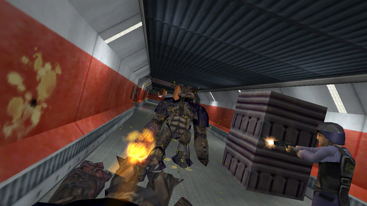 | Half-Life | ระหว่างการพัฒนา Half-Life เคยมีชื่อเกมว่า Free Radical, Fallout และ Crysis มาก่อน