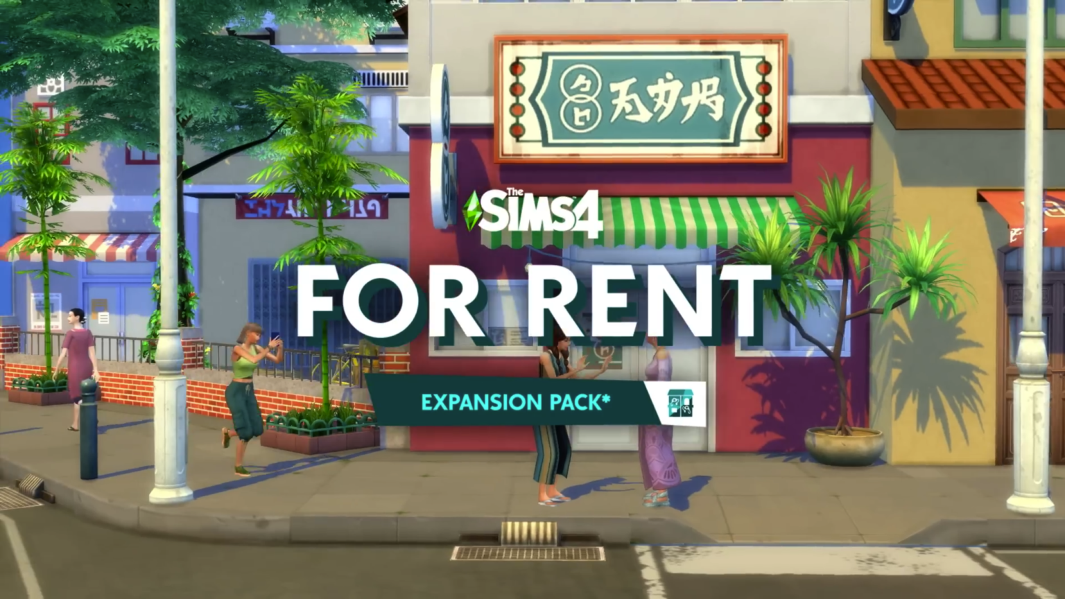 The Sims 4 For Rent Expansion Pack DLC ใหม่สไตล์เอเชียตะวันออกเฉียงใต้!