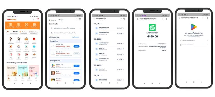 Google Play True Money | Google Play | ทรูมันนี่ เปิดตัวบริการ ‘Google Play’ ฟีเจอร์ใหม่บนแอนดรอยด์โดยเฉพาะ รวมประโยชน์และดีลพิเศษ ครบในที่เดียวบนแอปทรูมันนี่