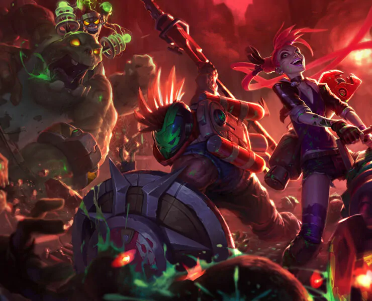Jinx 3 | League of Legend | Team Fight Tactic ผู้เล่นโวย Punk ระบาดเล่นกันยับกดแรงค์มีต้องเจอ!