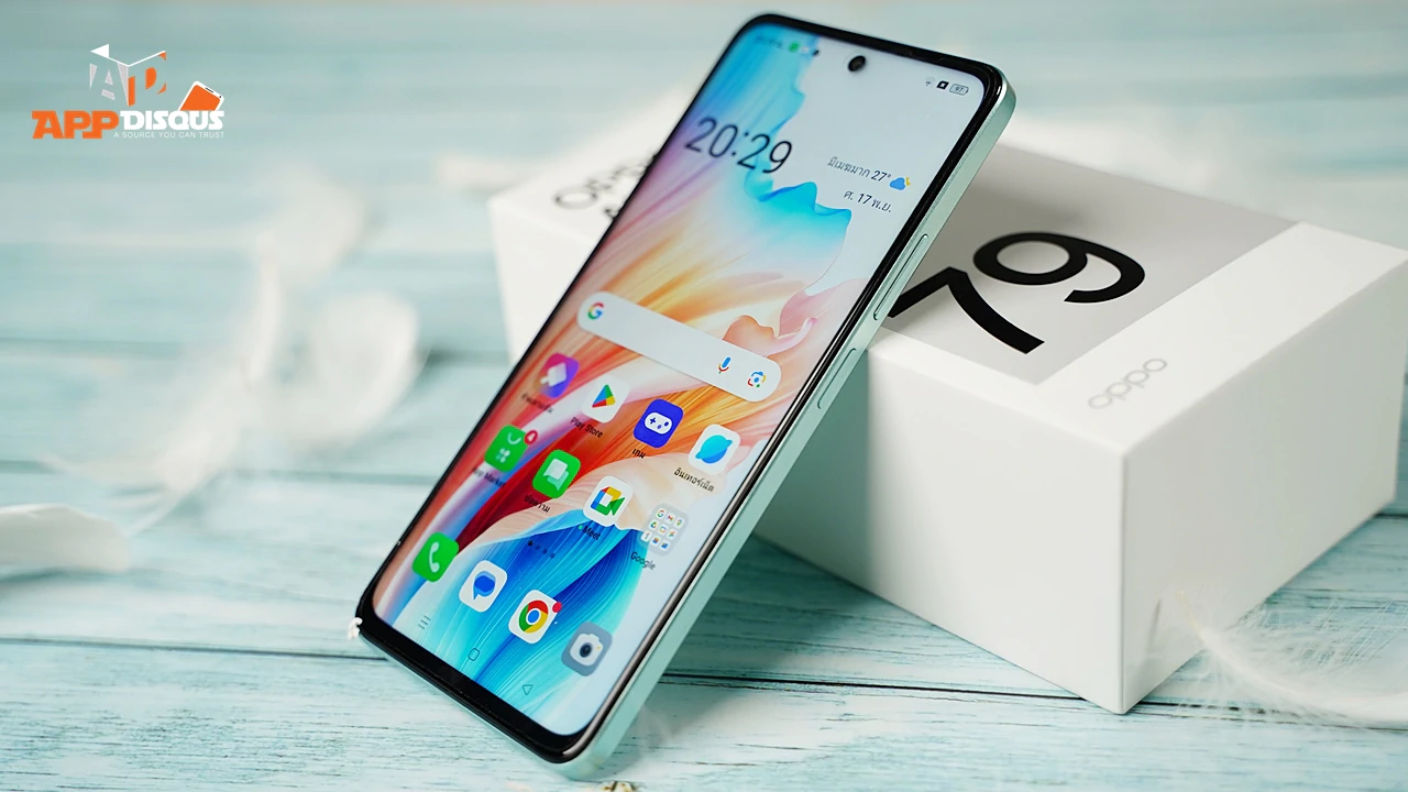 OPPO A79 5GDSC06101 092 | 5G | รีวิว OPPO A79 5G สมาร์ทโฟนสายเอนเตอร์เทนเมนต์ เครื่องสวย! สีใหม่ สีม่วง Dazzling Purple และ สีเขียว Glowing Green