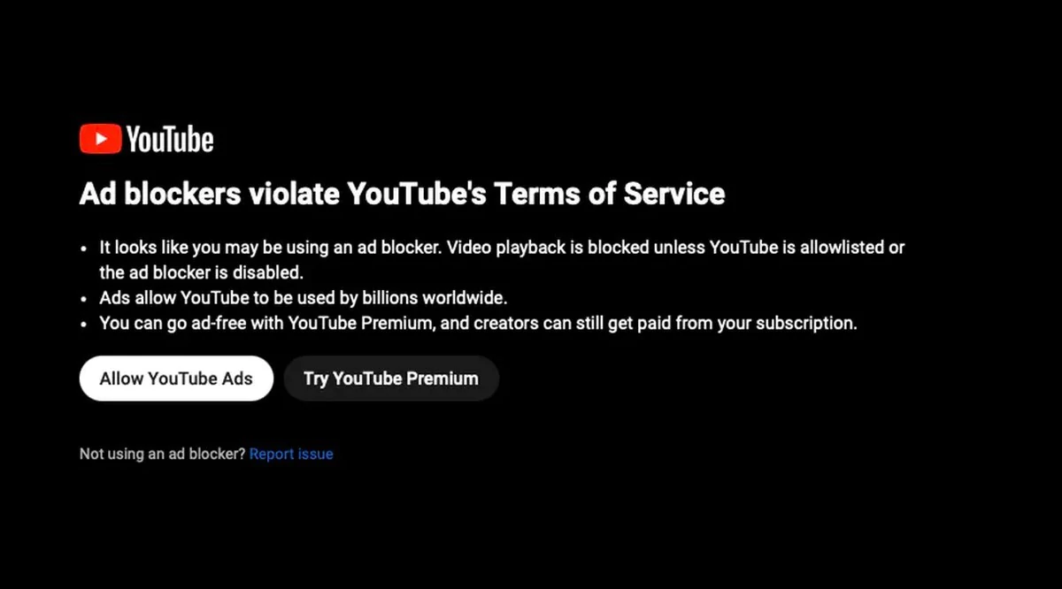gsmarena 001 1 | ad blocker | หมดการทดสอบ YouTube เริ่มจริงจังกับ Ad-Blocker แล้ว