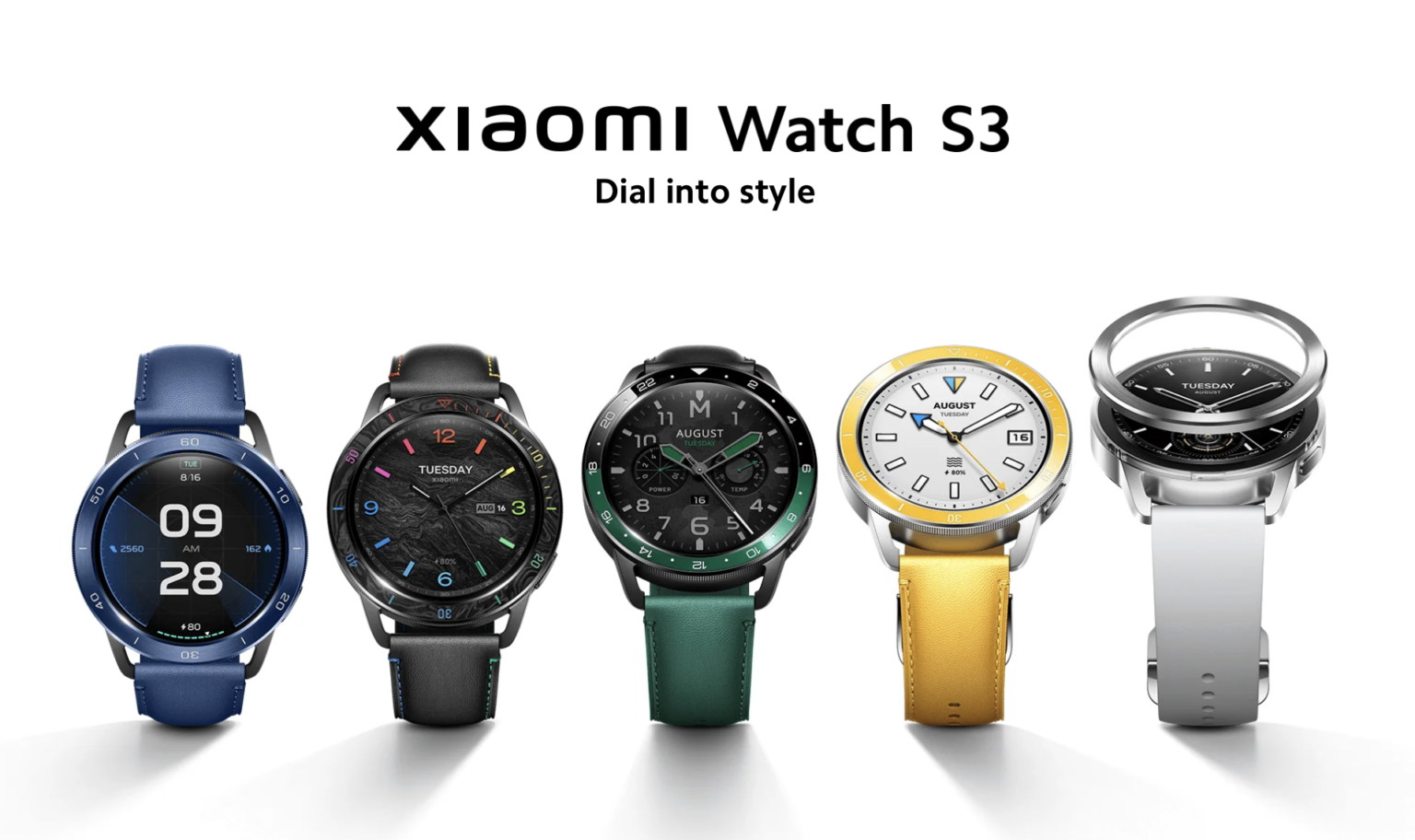 เปิดตัว Xiaomi Watch S3 เวอร์ชัน Global ปรับแต่งตัวเรือนได้มากขึ้น