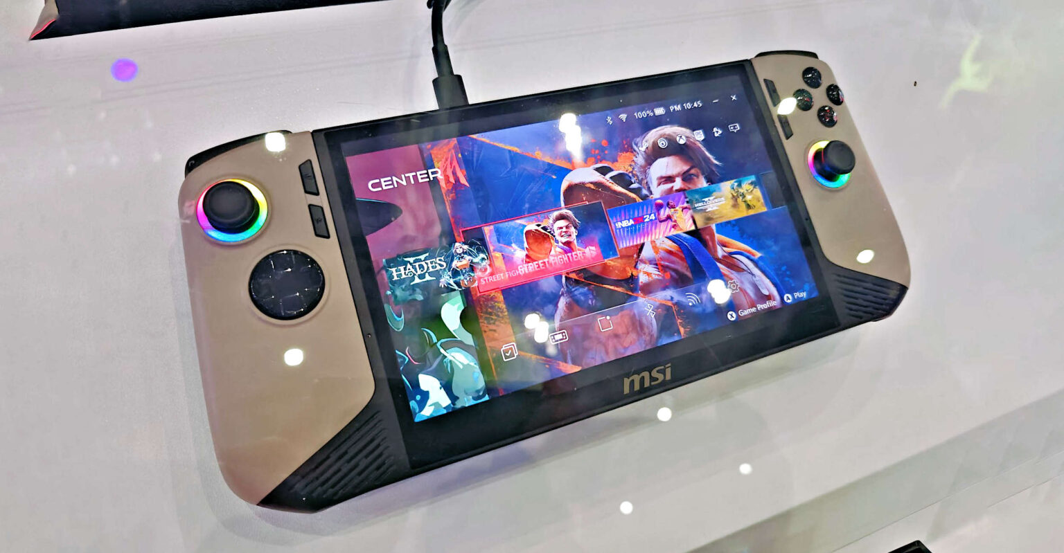 เผยโฉมแรก MSI Claw 8 AI+ ในงาน Computex 2024 สเปกดีกว่าเดิม แบตอึด หน้าจอใหญขึ้น