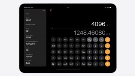 ประวัติศาสตร์ต้องจารึก Apple เปิดตัวแอป “เครื่องคิดเลข” สำหรับ iPad ในงาน WWDC 2024