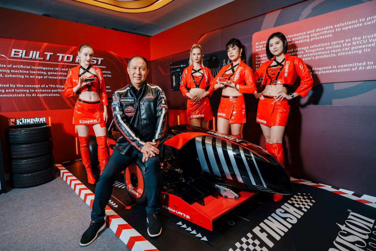 Kingston เปิดตัวหน่วยความจำ DDR5, DDR5 CAMM2 และการใช้งาน AI ได้แรงบันดาลใจจากรถแข่ง