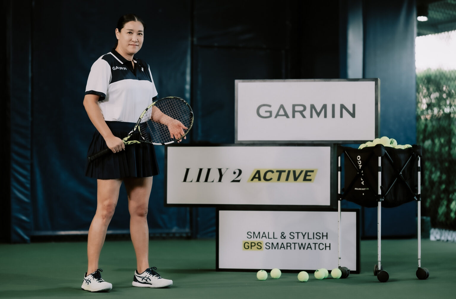 แทมมี่จับมือ Garmin จัดคลาสเทนนิสพิเศษกับสมาร์ทวอทช์ LILY 2 Active