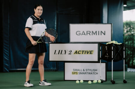แทมมี่จับมือ Garmin จัดคลาสเทนนิสพิเศษกับสมาร์ทวอทช์ LILY 2 Active