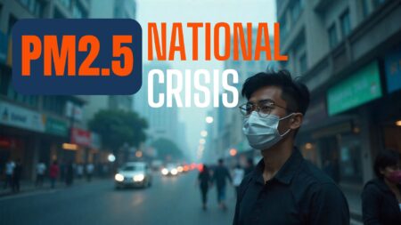 PM2.5 - The National Issue of Thailand