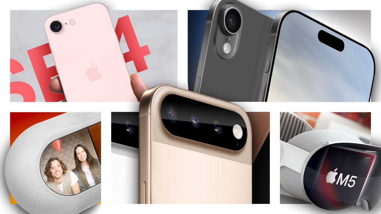 Apple เตรียมเปิดตัวผลิตภัณฑ์ใหม่สัปดาห์นี้: iPhone SE 4, iPad Air M3 และ HomePad จออัจฉริยะ