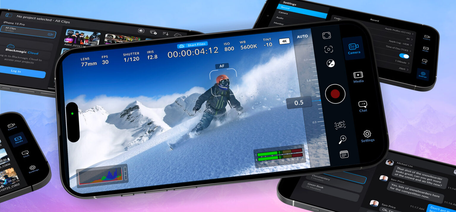 Blackmagic Camera อัปเดตรองรับ Galaxy S25 และ Tab S9 เรียบร้อย