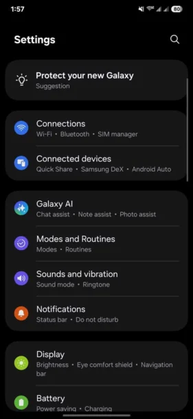 วิธีการเปิด On-Device-Processing ของ Samsung Galaxy AI