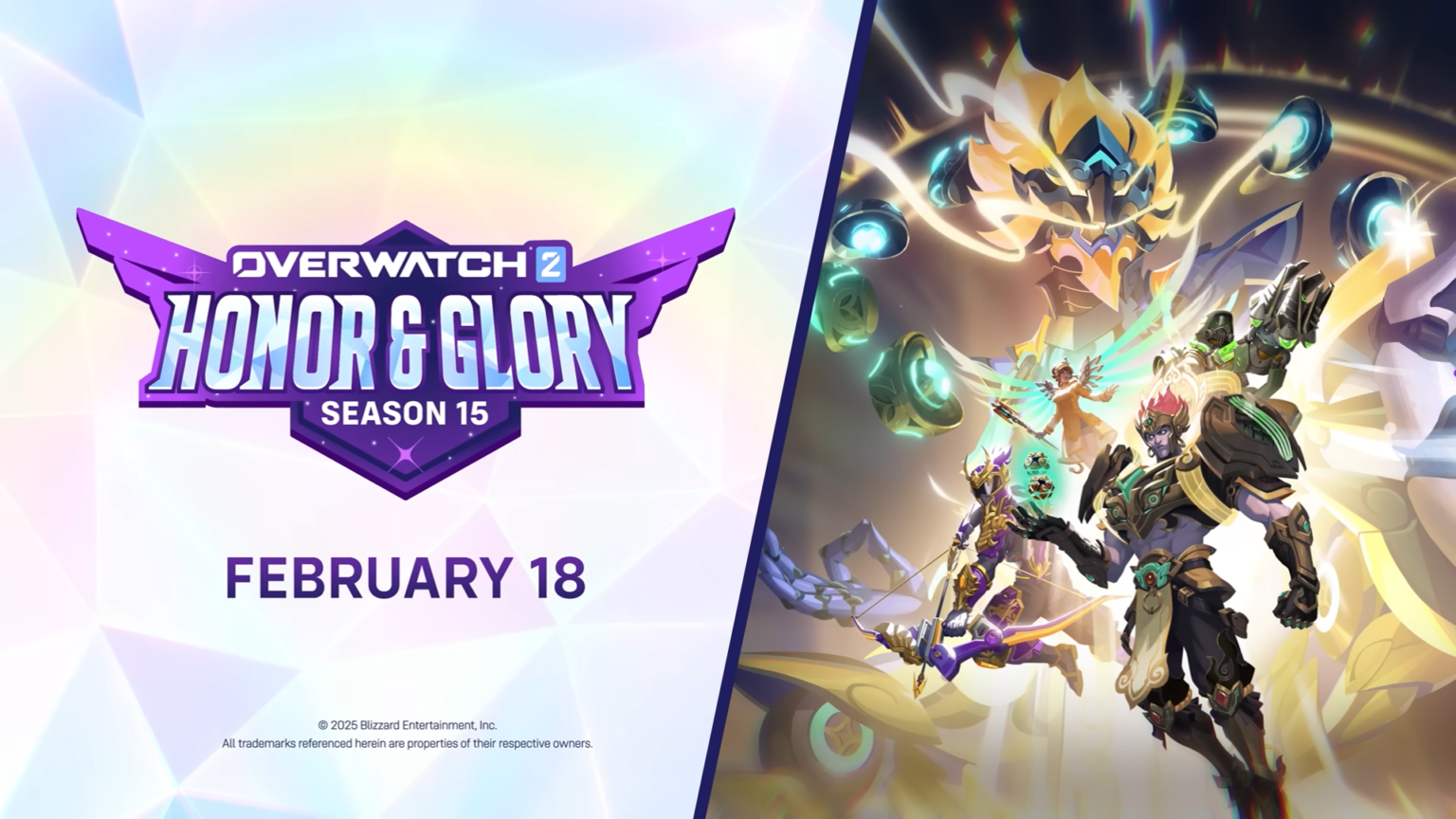 Overwatch 2 คัมแบ็ค! Season 15: Honor & Glory อัพเดทระบบเอาใจผู้เล่นพร้อมลูกเล่นใหม่!