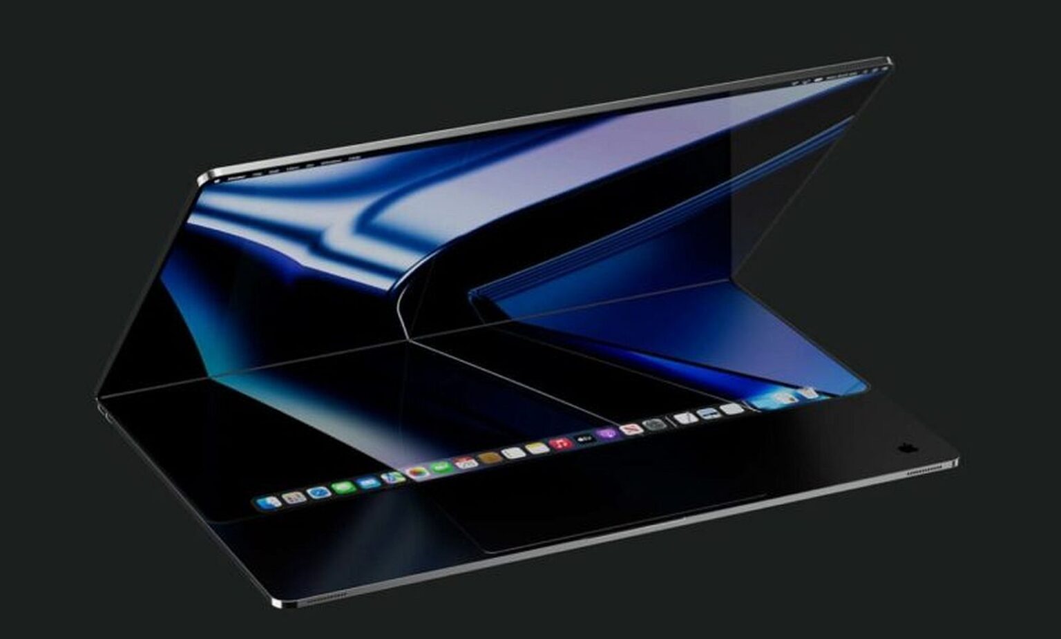 มีรายงานว่า iPad Pro จอพับได้ไซส์ 18.8 นิ้ว รุ่นต้นแบบมาพร้อมกับ Face ID แบบฝังใต้จอ