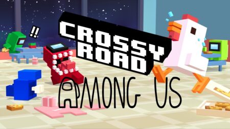 Crossy Road จับมือ Among Us พาก Imposter กระโดดไปตามยาน!
