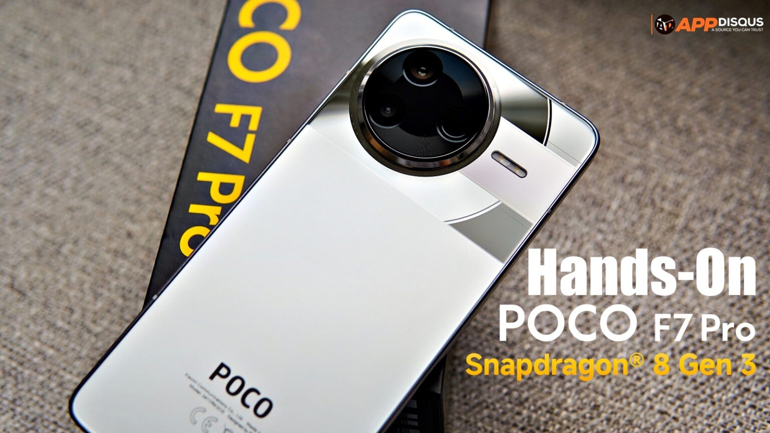 รีวิวแรกสัมผัส POCO F7 Pro สมาร์ตโฟน Snapdragon 8 Gen 3 พร้อมจอ 2K AMOLED มาแบบเรือธงแต่ขายแค่หมื่นกลาง! มันเป็นอย่างไร?