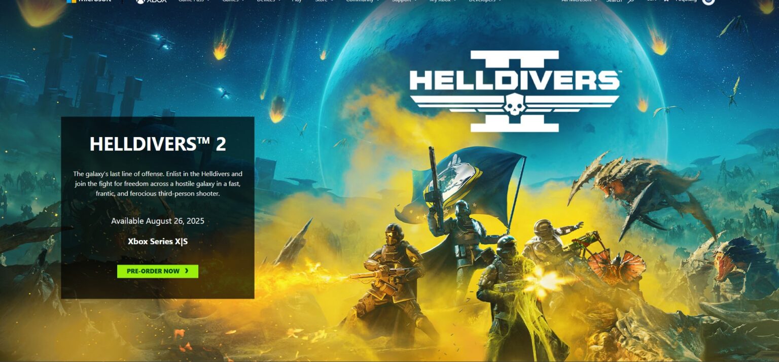 Helldivers 2 เตรียมลง Xbox สิงหาคมนี้ แต่ไม่มีใน Game Pass