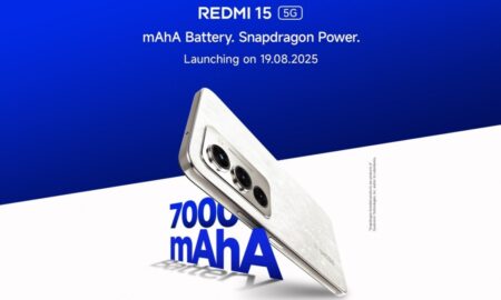 Xiaomi เผยโฉม Redmi 15 5G ก่อนเปิดตัว ขุมพลัง Snapdragon 6s พร้อมแบต 7000mAh