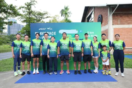AIS จับมือ GULF จัดกิจกรรม “GULF x AIS Playspace Run” ส่งมอบแลนด์มาร์กใหม่สวนเบญจกิติ