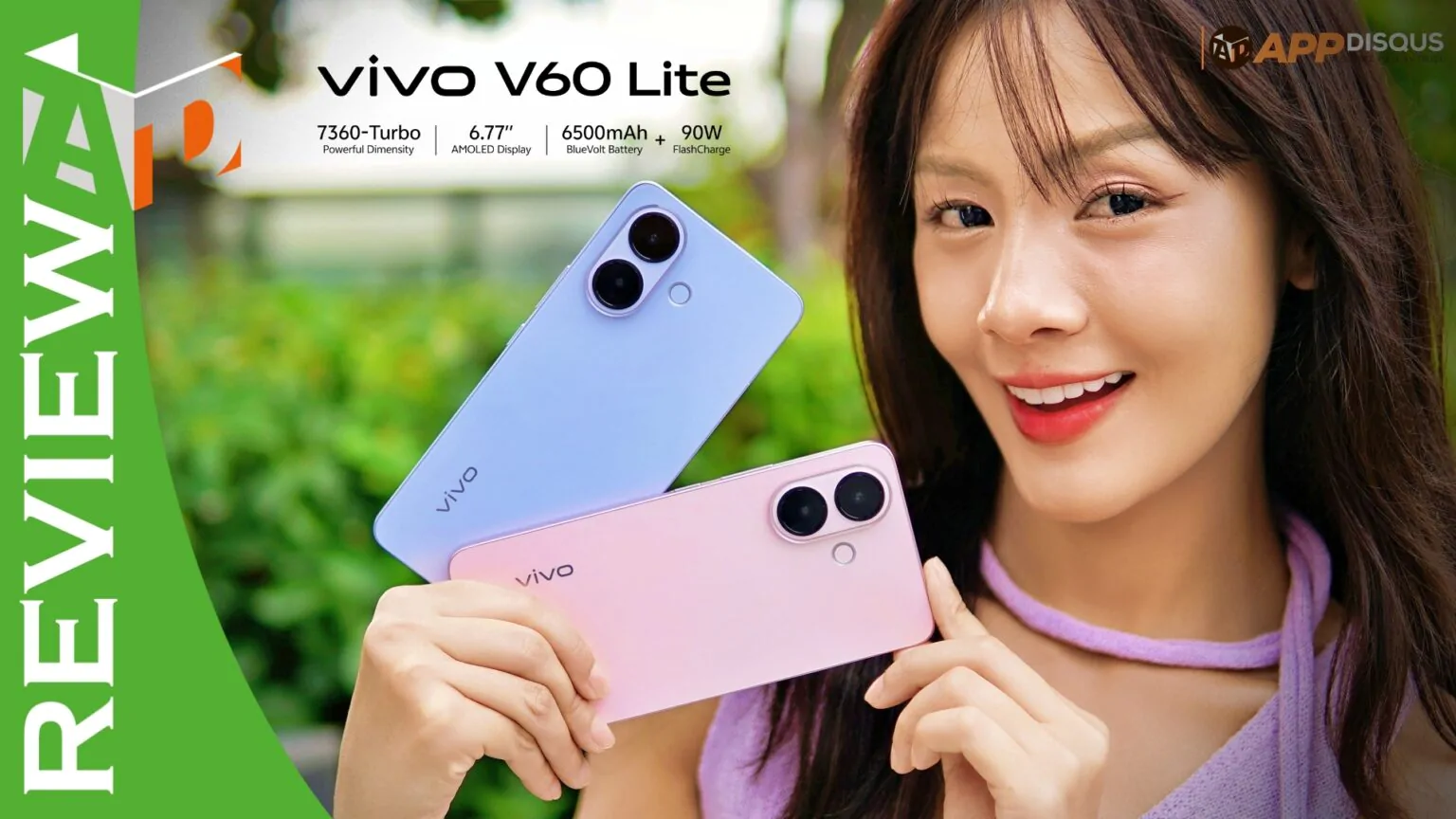 รีวิว vivo V60 Lite ดีไซน์บางหรู สีสะดุดตา สเปกไม่กั๊กพร้อมทั้งพักทั้งลุย