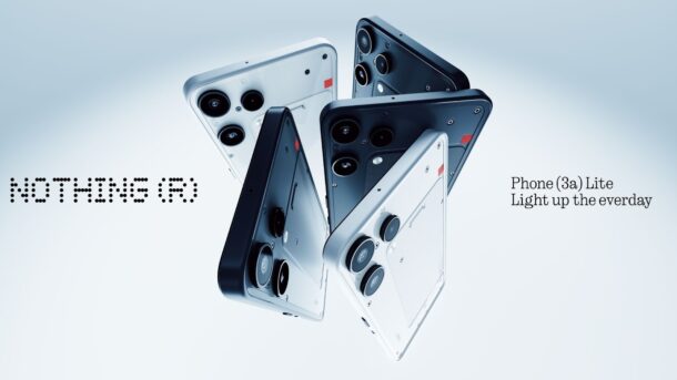 Nothing เปิดตัว Phone (3a) Lite สมาร์ตโฟนดีไซน์เป็นเอกลักษณ์ พร้อมนวัตกรรมเพื่อทุกคน เริ่มต้นเพียง 7,999 บาท