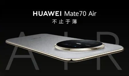 Huawei เปิดตัว Mate 70 Air ในจีนอย่างเป็นทางการ บางเฉียบ 6.6 มม. พร้อมแบต 6,500mAh