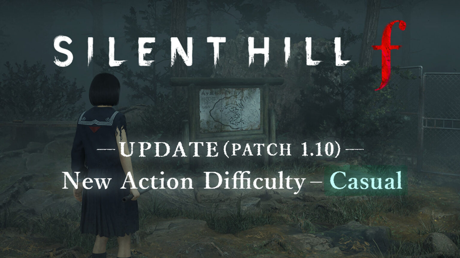 Silent Hill f ปรับใหญ่! เพิ่มโหมด Casual Action แก้เกมยากเกินไป