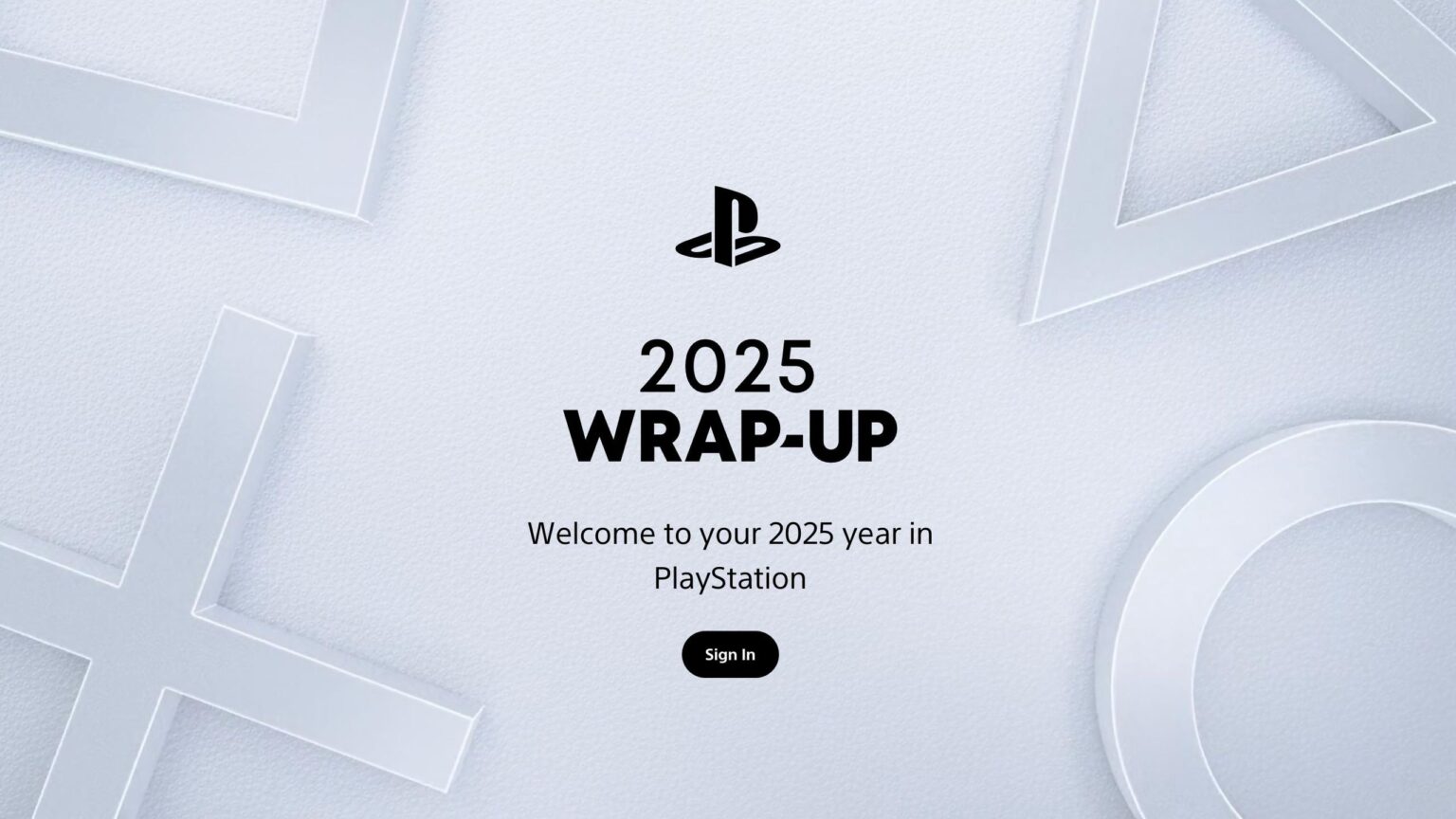 PlayStation เปิดให้ใช้งาน Wrap-Up 2025 แล้ว ชวนผู้เล่นย้อนดูสถิติตลอดปี