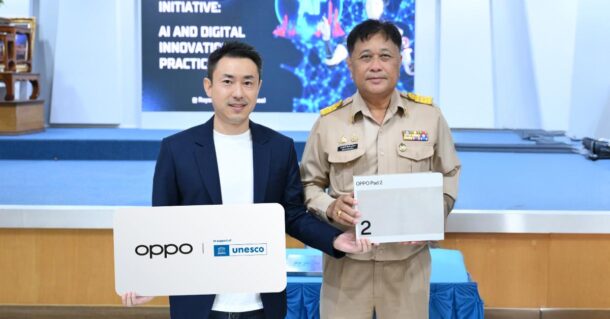 OPPO ร่วมมือ UNESCO มอบแท็บเล็ต ยกระดับทักษะเทคโนโลยีให้เยาวชนไทย ขยายโอกาสการเรียนรู้และความเท่าเทียมทางดิจิทัลสู่เอเชียและแอฟริกา