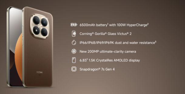 เสียวหมี่เปิดตัว REDMI Note 15 Series สมาร์ทโฟนแห่งความทนทานระดับไททันของ REDMI ที่ผสานเทคโนโลยีถ่ายภาพขั้นสูง