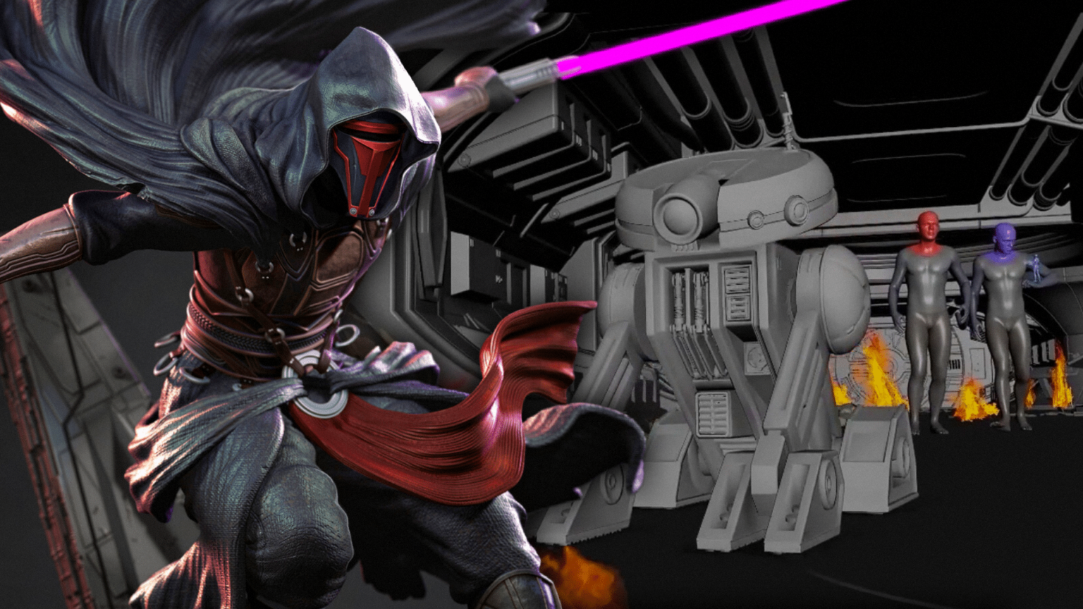 Star Wars KOTOR Remake: ฉากเปิดสุดคลาสสิกที่เกือบได้เห็น (ก่อนโดนยกเลิกไปซะก่อน!)