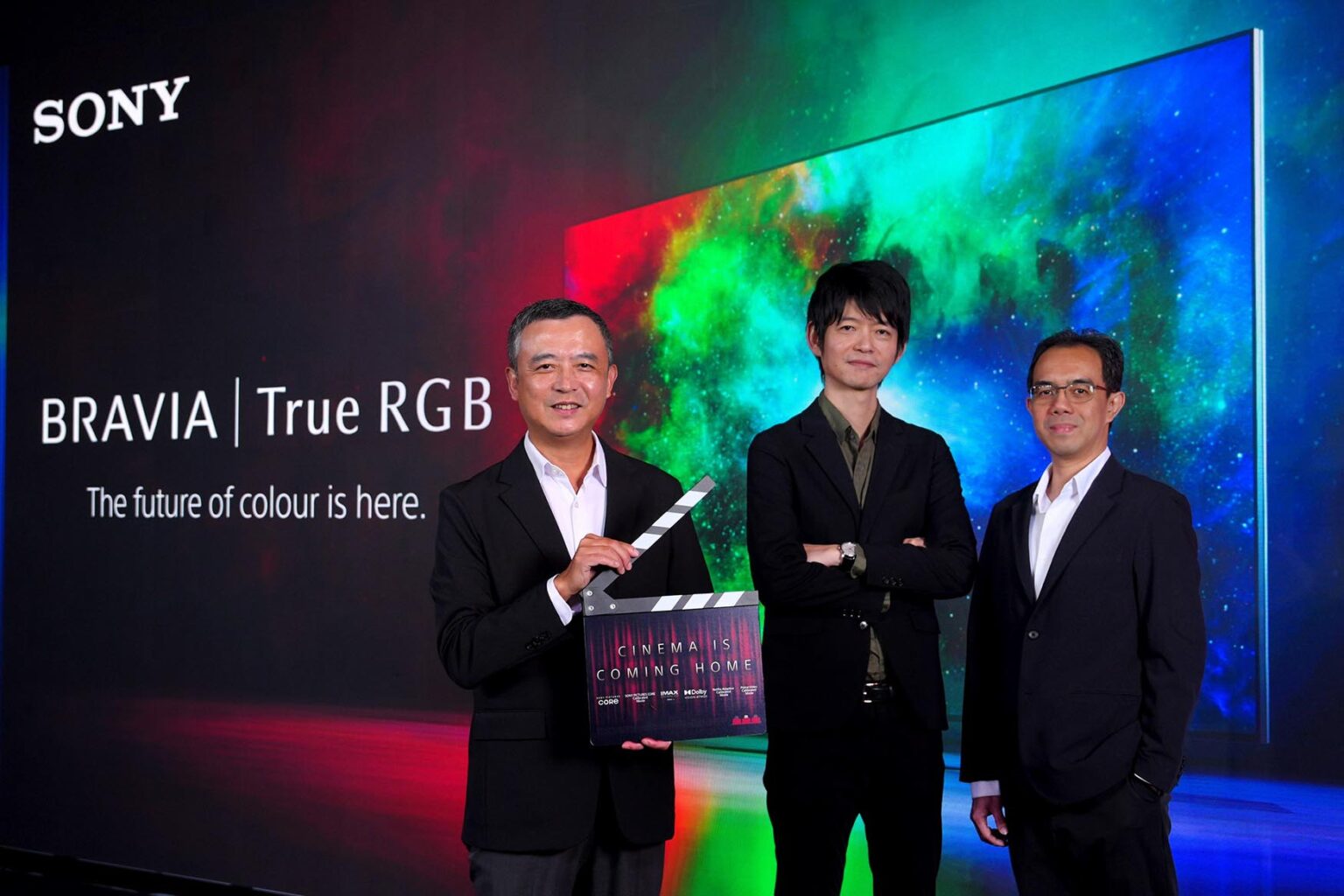 โซนี่ไทย ชูเทคโนโลยีทีวี “True RGB ก้าวสู่โลกของสีสันบทใหม่” พร้อม BRAVIA Theatre รุ่นใหม่ และทีวีขนาดใหญ่ 100 นิ้ว