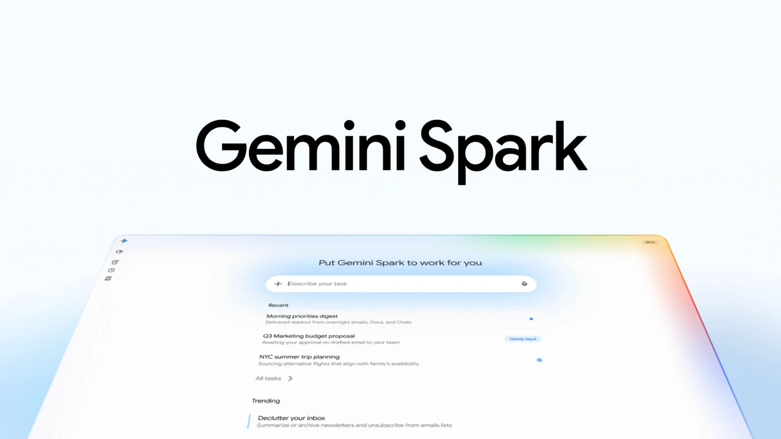 Google เปิดตัว Gemini Spark: AI Agent ส่วนตัวที่ทำงานตลอด 24 ชม. พร้อมให้บริการในไทยแล้ว