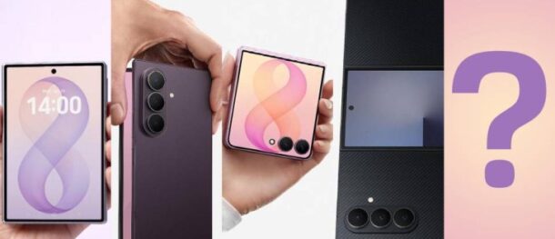 Samsung เตรียมเปิดตัวมือถือจอพับ 5 รุ่นในปี 2027
