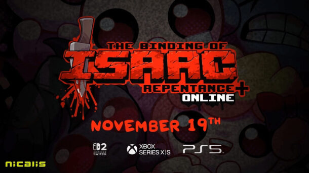 The Binding of Isaac: Repentance+ Online เตรียมลงคอนโซล 19 พฤศจิกายนนี้ รองรับ Co-op สูงสุด 4 คน
