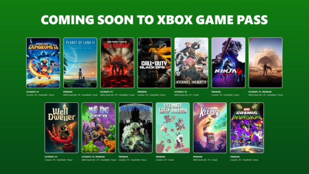 Xbox Game Pass เตรียมเพิ่มเกมใหม่เพียบ นำโดย NINJA GAIDEN 4 และ Gears of War: E-Day