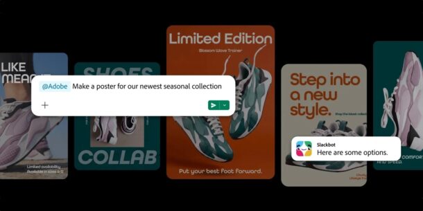 Adobe เปิดตัว Adobe for Slack ให้ AI เรียกใช้ Photoshop, Firefly และเครื่องมือกว่า 70 รายการได้จากใน Slack